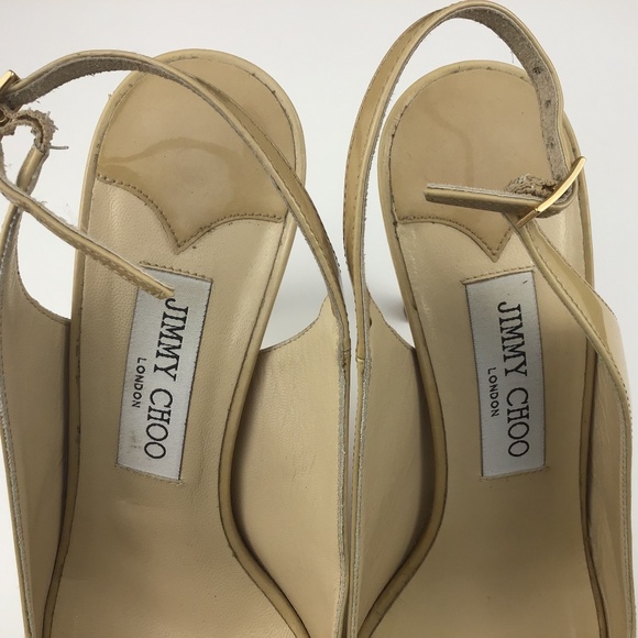 Jimmy Choo Leather Heels - Picture 14 of 16